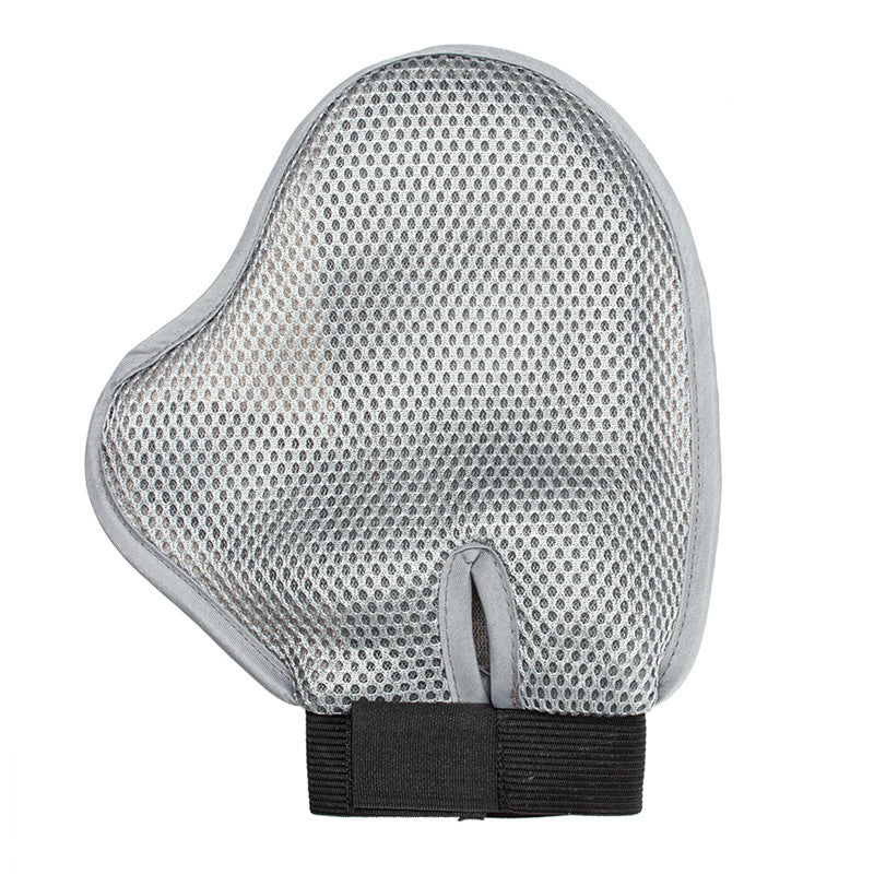 Soft Rubber Breathable Massage Gloves