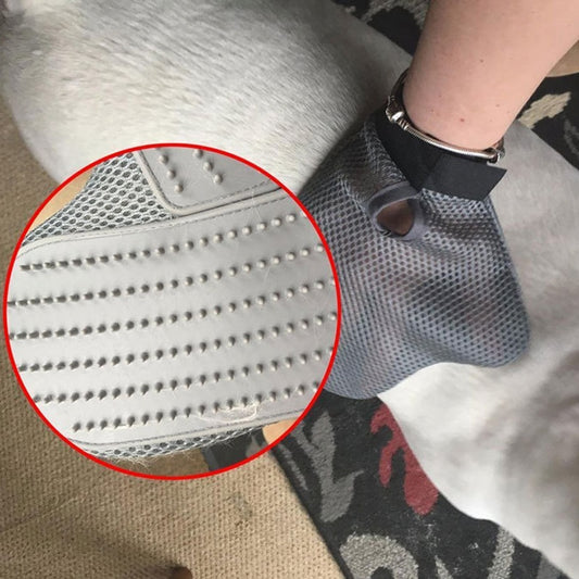 Soft Rubber Breathable Massage Gloves