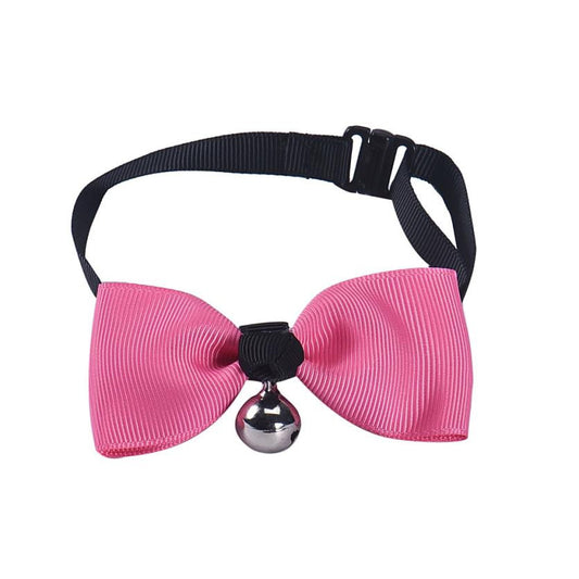 Adjustable Bow Tie Collar with Bell