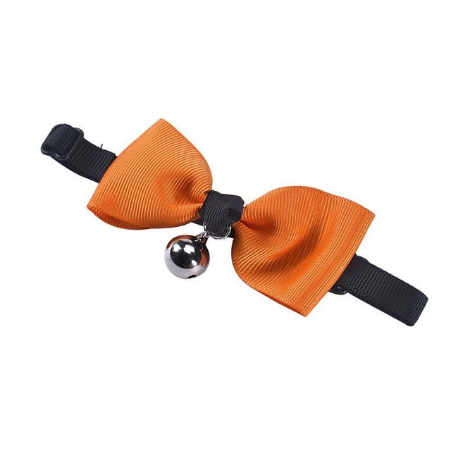 Adjustable Bow Tie Collar with Bell