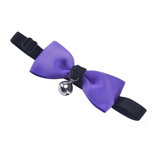 Adjustable Bow Tie Collar with Bell