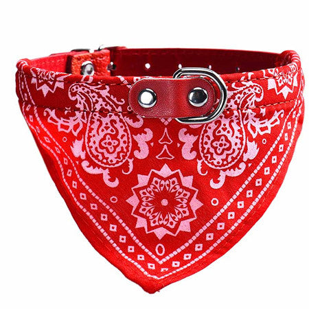 Adjustable Neck Scarf Bandana Collar