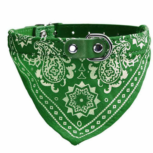 Adjustable Neck Scarf Bandana Collar