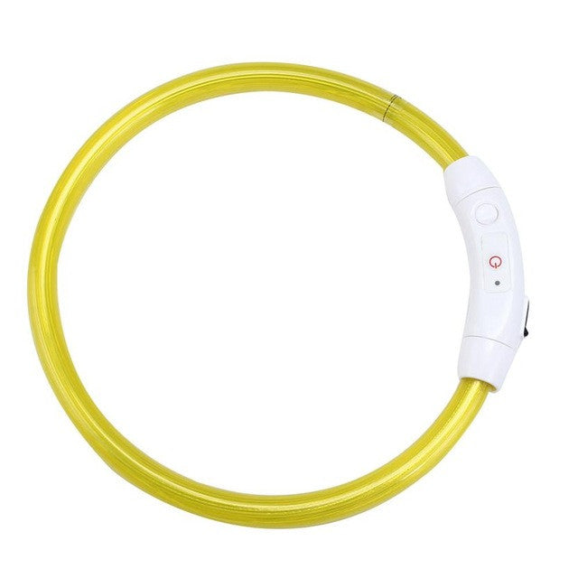 Rechargeable LED Flashing Collar