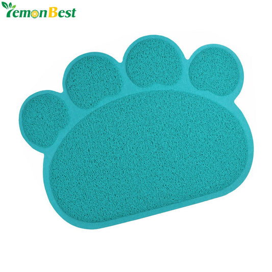 60*45cm Cute Paw Feeding Mat