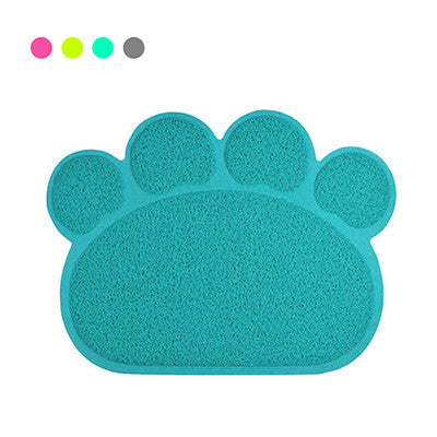 60*45cm Cute Paw Feeding Mat