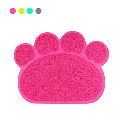 60*45cm Cute Paw Feeding Mat