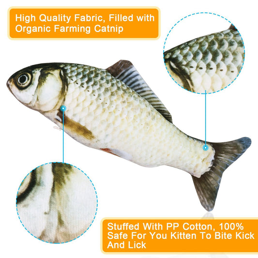 Simulation Fish Cat Toy