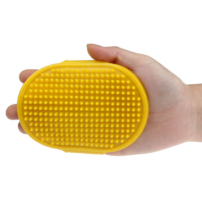Pet Brush,Shampoo Brush Scalp Massager Hair Remover Curry Comb Dog & Cat Grooming Brush
