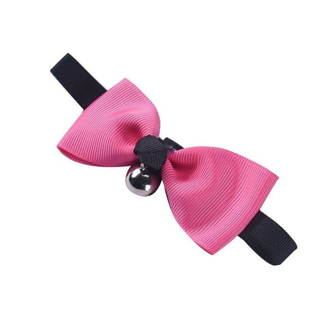 Adjustable Bow Tie Collar with Bell